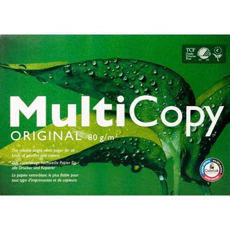 MultiCopy Original White A3 Paper 100GSM Pack Size : 50 Sheets | Printed paper, Printer paper ...