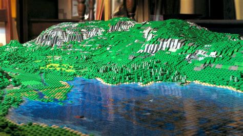 Lake District recreated using 200,000 Lego bricks - CBBC Newsround