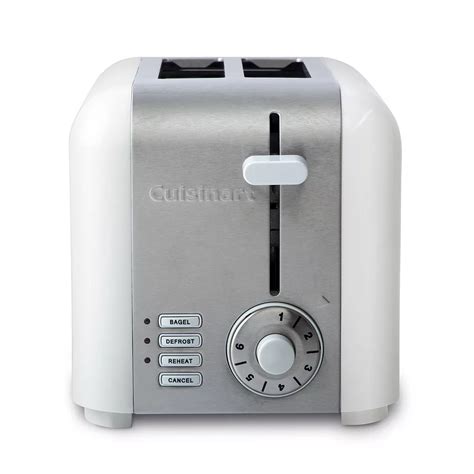 Cuisinart 2-Slice Compact Toaster - White Stainless | The Home Depot Canada