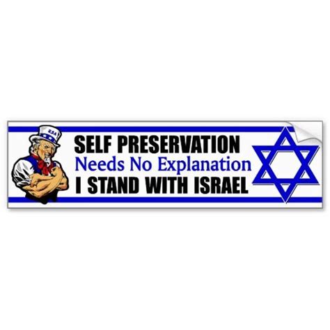 I Stand With Israel! Bumper Sticker Niv Bible, Romans 8, Stand By Me, Bumper Stickers, Praise ...