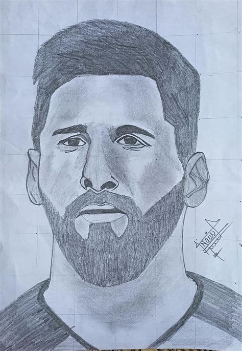 Share 70+ messi sketch image super hot - seven.edu.vn