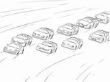 Race Track Coloring Page At GetColoringscom  Free Printable Colorings sketch template