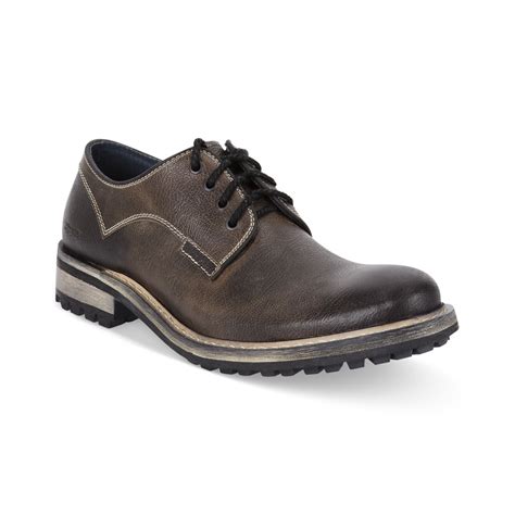 Kenneth Cole Reaction Court Less-Ter Lace-Up Shoes in Gray for Men (Grey) | Lyst