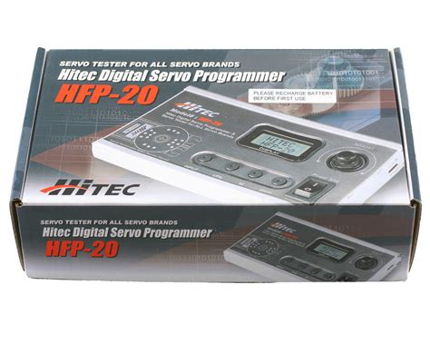 Hitec HFP-20 Digital Servo Programmer/Tester [HRC44430] | Cars & Trucks ...