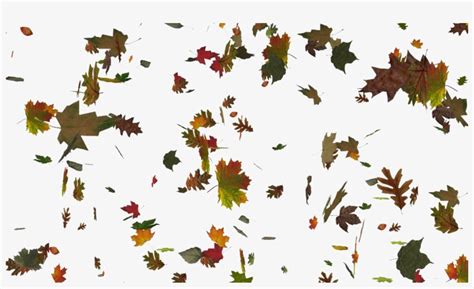 Animated Falling Leaves Background