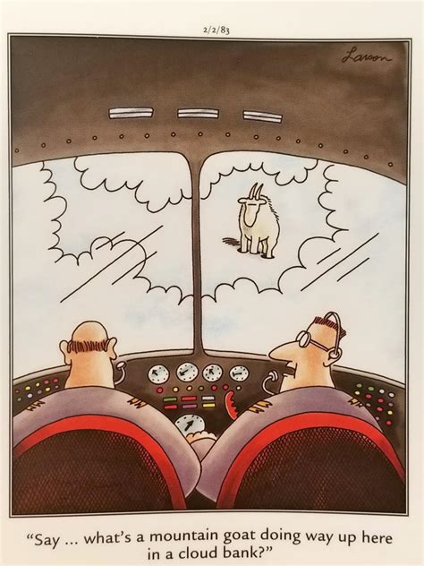 Simultaneously funny and tragic - Gary Larson's Far Side cartoon about flight - Radio Chatter ...