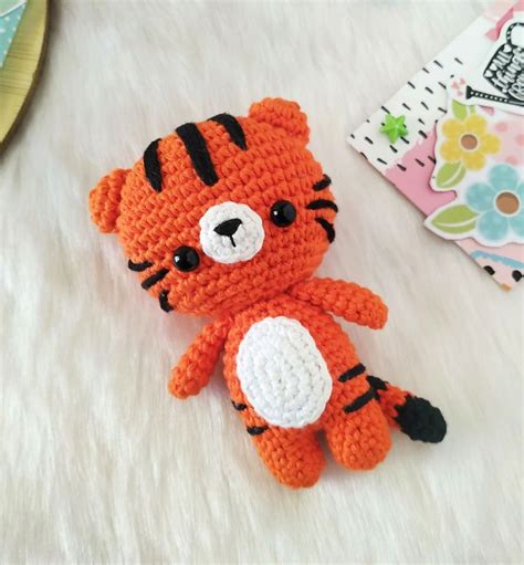 25 Free Crochet Tiger Patterns (Amigurumi Pattern)