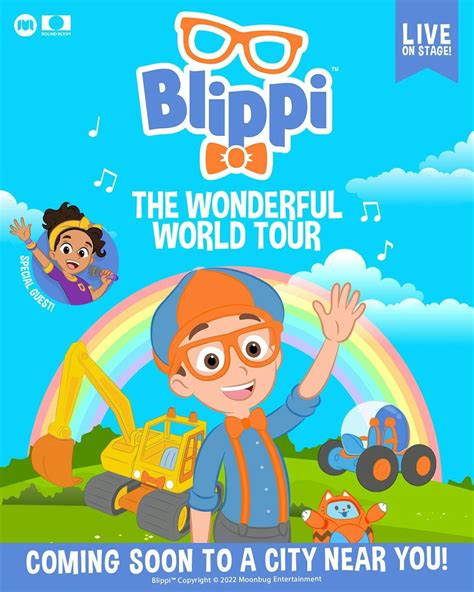 'Blippi: The Wonderful World Tour' Is Coming To A Stage Near You In 2023!