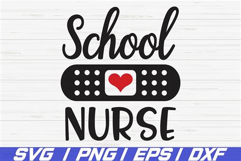 School Nurse SVG / Cut File / Cricut / Nurse Svg / Vector