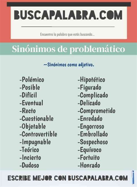 Sinónimos de Problemático - por ejemplo: Cuestionable, Objetable, Controvertible