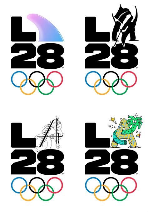 Meet L.A.’s 35 different logos for the 2028 Olympic and Paralympic Games