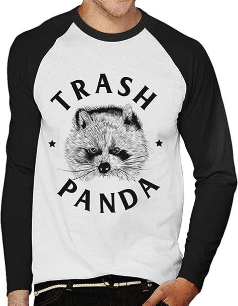 Trash Panda Men's Baseball Long Sleeved T-Shirt : Amazon.de: Bekleidung