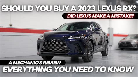 Should You Buy The 2023 Lexus RX? | Lexus RX Forum