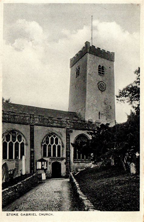 Stoke Gabriel Church: Postcards Archive : The Paignton Heritage Society