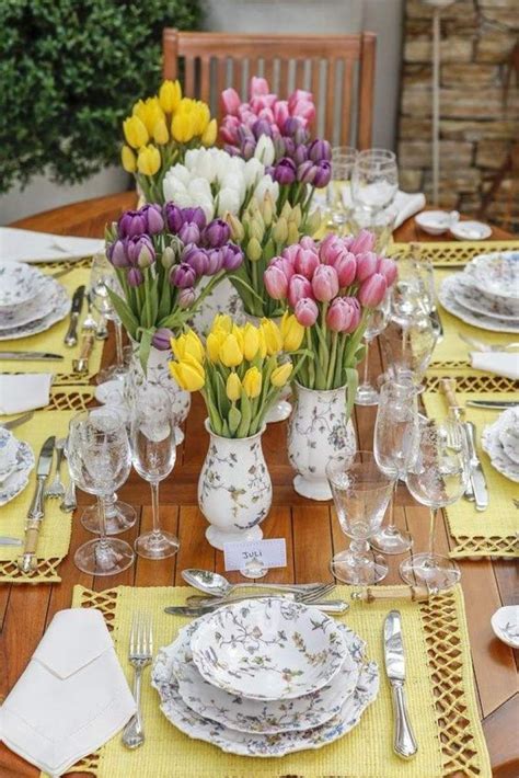 70+ Pretty in Pastel Easter Table decoration Ideas & Easter ...