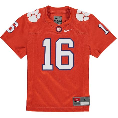 Preschool Nike Orange Clemson Tigers Replica Football Jersey | Clemson Official Store