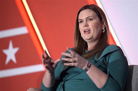 Exclusive | Gov. Sarah Huckabee Sanders wants to take down Big Tech next