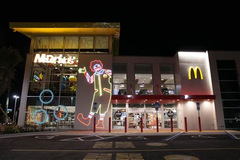 The World's Largest McDonald's in Orlando, Florida