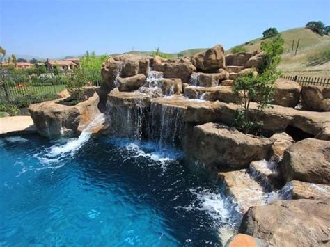 Lagoon Style Pool and Waterfall | Piscinas naturales, Piscinas, Natural