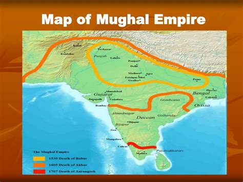 Akbar The Great Map