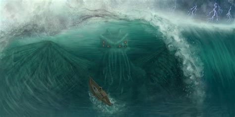 ArtStation - Cthulhu - Master of R'lyeh