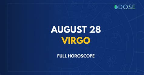 August 28 Zodiac Sign: Compatibility, Personality, Traits and More - DOSE