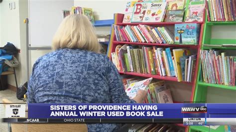 Sisters of Providence hold used book sale for donations - YouTube