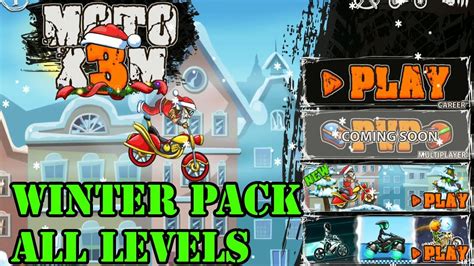 Moto X3M Bike Race Game - Winter Pack All Levels WINTER PACK ...