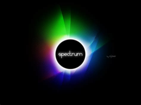 Spectrum Logo Wallpaper by Ajaxe on DeviantArt