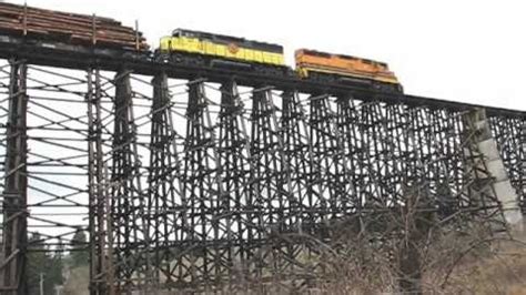 1908 Railroad Trestle Still Gets The Job Done - Train Fanatics