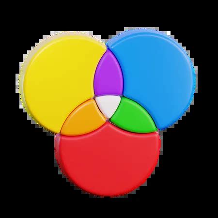 Rgb 3D Icon download in PNG, OBJ or Blend format