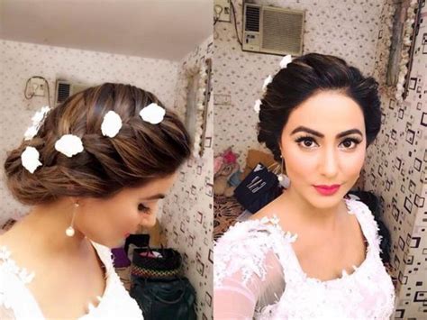 Akshara Aka Hina Khan Looks Like A Fairy In WHITE WEDDING GOWN!