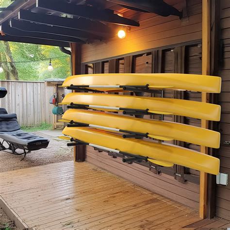 Bonnlo Kayak Wall Mount Rack Review - Kayak Rack Shack