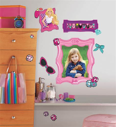 Barbie's Fabulous Frames Peel and Stick Giant Wall Decals | WallDecals.com