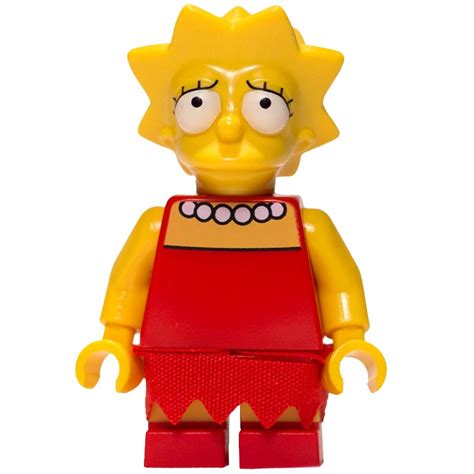 LEGO Set fig-004546 Lisa Simpson (2014 Town) | Rebrickable - Build with LEGO