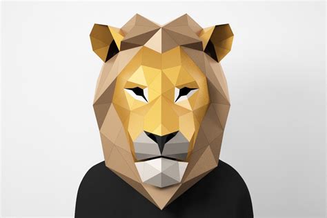 8 Lion Mask Craft Template Sampletemplatess Sampletem - vrogue.co