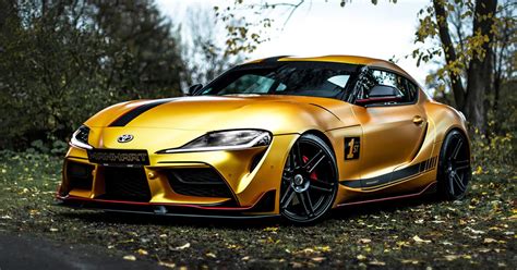 Toyota Supra tuned to 542bhp by Manhart Performance