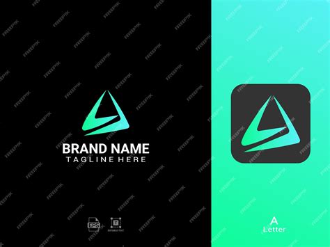 Premium Vector | A modern letter logo