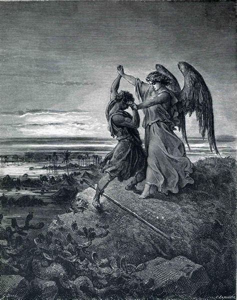 Adam and Eve - Gustave Dore - WikiArt.org | Gustave dore, Bible ...