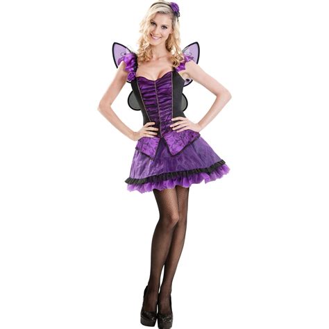 Purple Fairy Adult Halloween Costume - Walmart.com