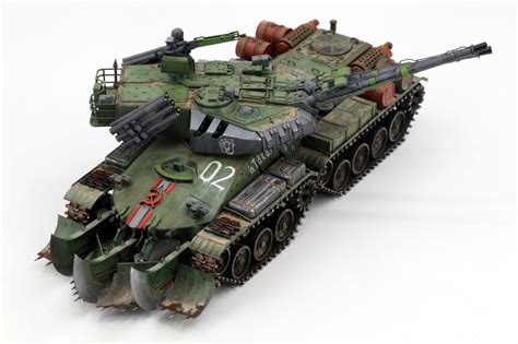 Border Model 1/35 BC001 Soviet Apocalypse Tank + FULL ART BOX – toylandhobbymodelingmagazine