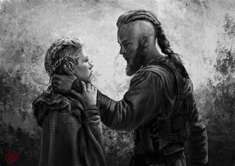 Ragnar and Lagertha by Patrike on DeviantArt