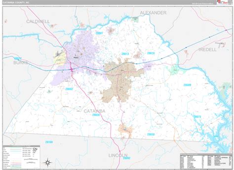 Map Of Catawba County Nc - Maping Resources