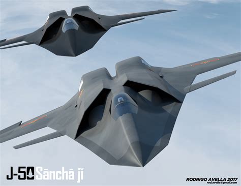 Rodrigo Avella - J-50 Trident - Sixth Generation Fighter