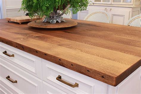 The Beauty Of Reclaimed Wood Countertops - J. Aaron