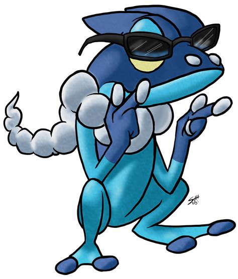 Cool Frogadier by immortalSHI on DeviantArt