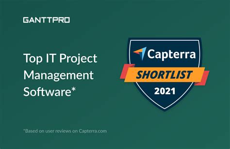 GanttPRO is a Top IT PM Software by Capterra