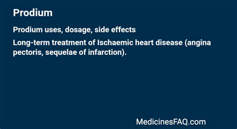 Prodium: Uses, Dosage, Side Effects, FAQ - MedicinesFAQ