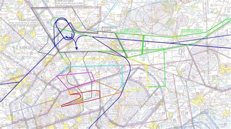 London City Airport Flight Path Map