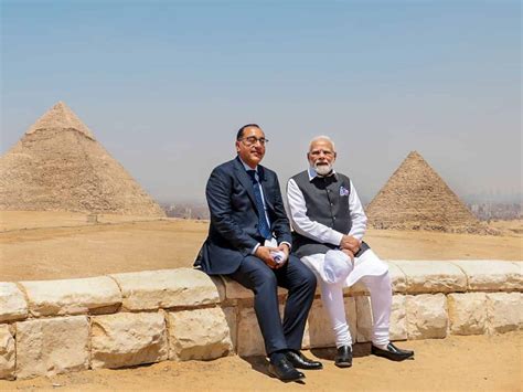 PM Modi tours Egypt's iconic Pyramids built by ancient Pharaoh's